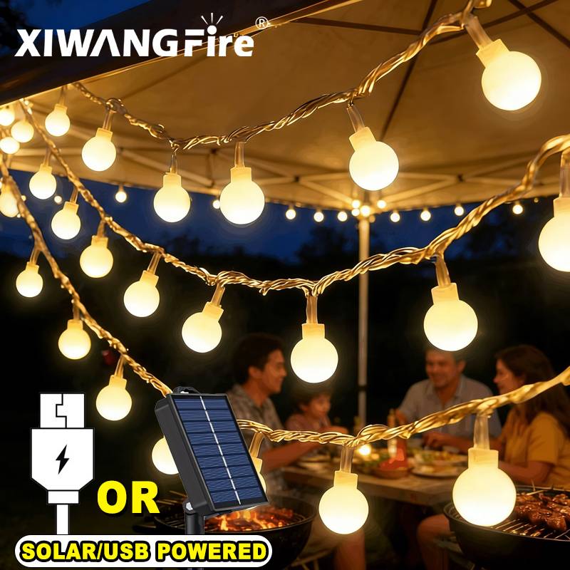 3-10M Solar/USB/Battery String - Lighting Christmas Decor recension och pris