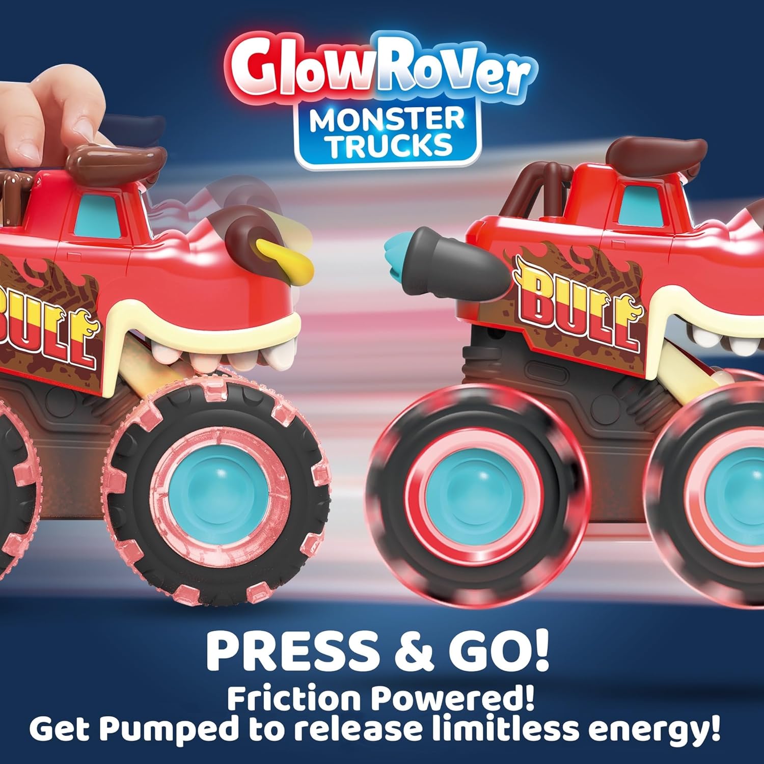 JOYFY 3 Pack Monster Truck Toy - Lighting Christmas Decor recension och pris