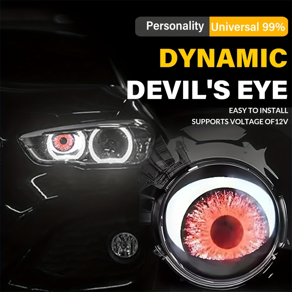  6-Mode Led Dynamic Devil Eye - Lighting Decoration Ideas recension och pris