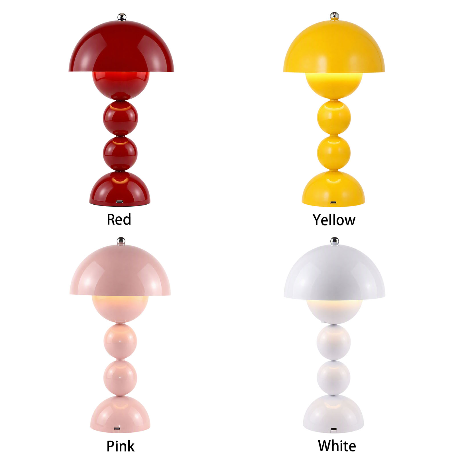 Mushroom Flower Bud Table Lamp - Lighting Decor Bedroom recension och pris