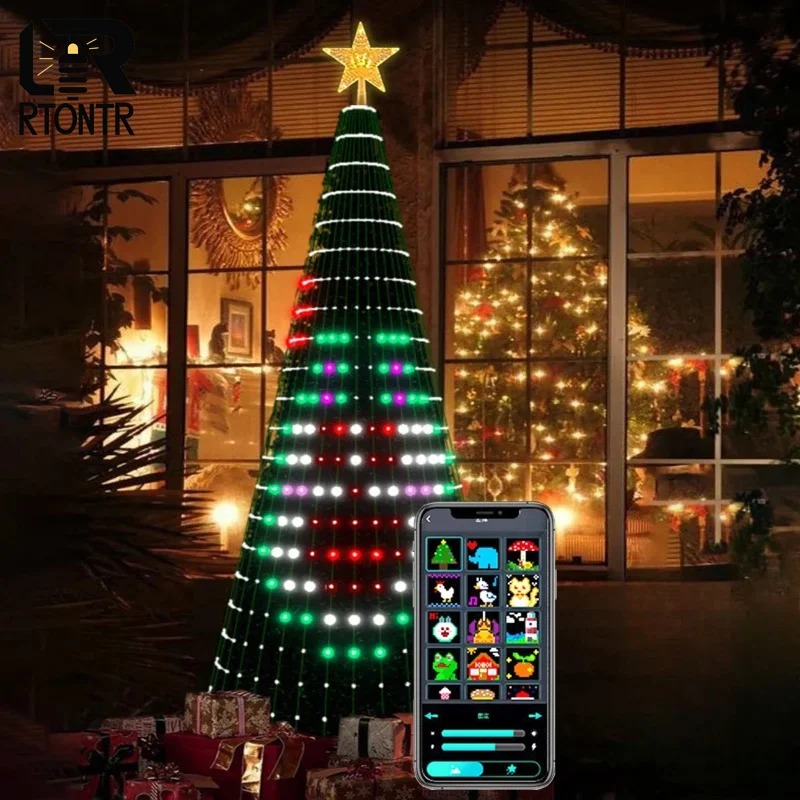 Christmas Star Tree Lights RGB - Lighting Decoration Ideas recension och pris