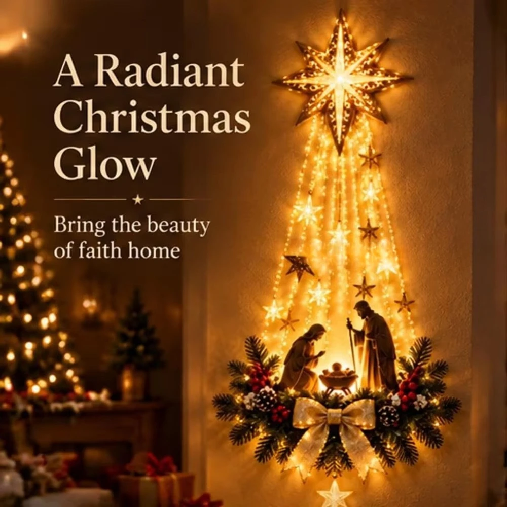 Bethlehem Star of Faith Lighte - Lighting Christmas Decor recension och pris