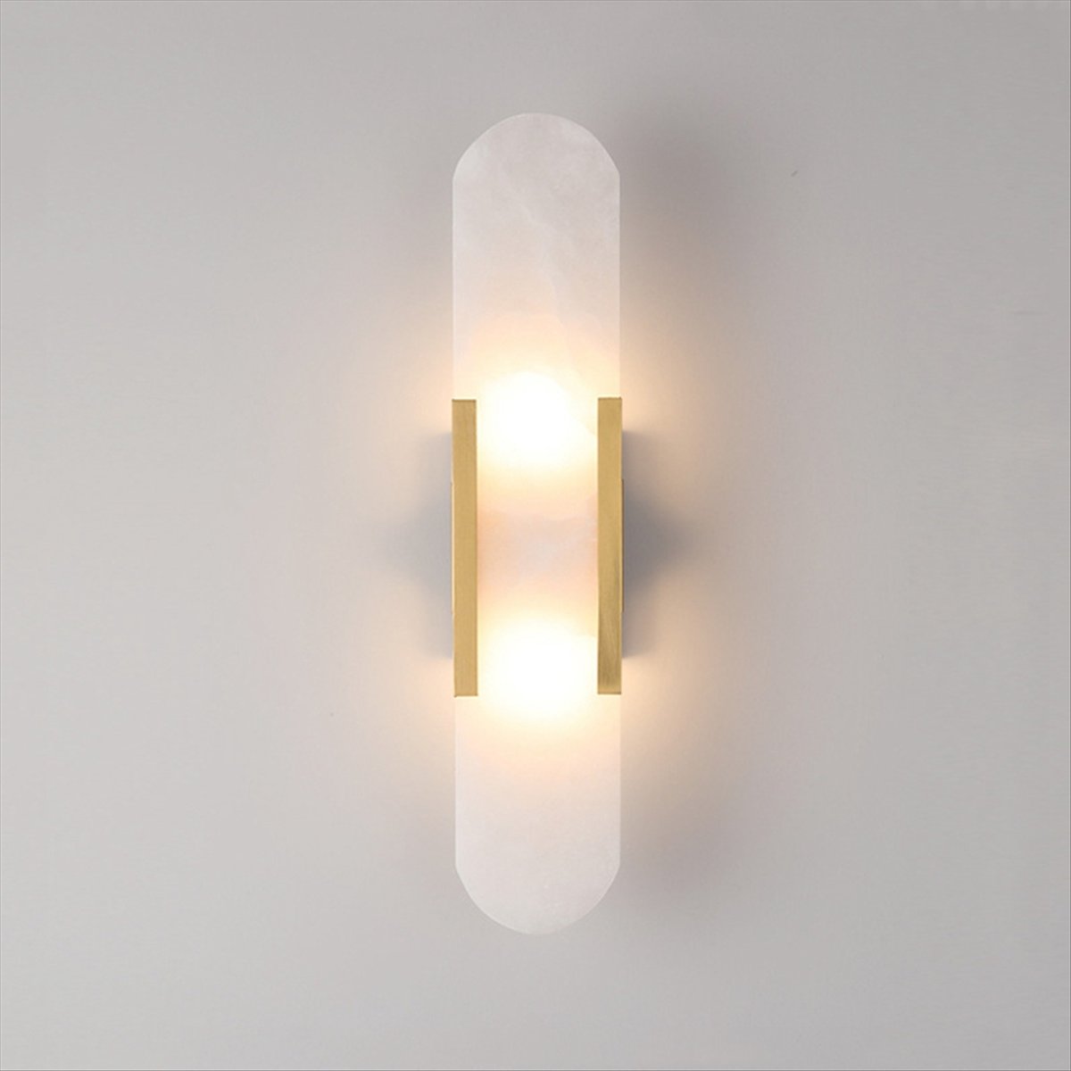 【~ New FDDT】Natural Marble Wal - Lighting Decor Bedroom recension och pris